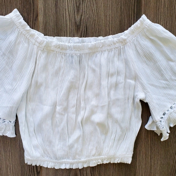 Boho Cropped Summer Top - Picture 1 of 3